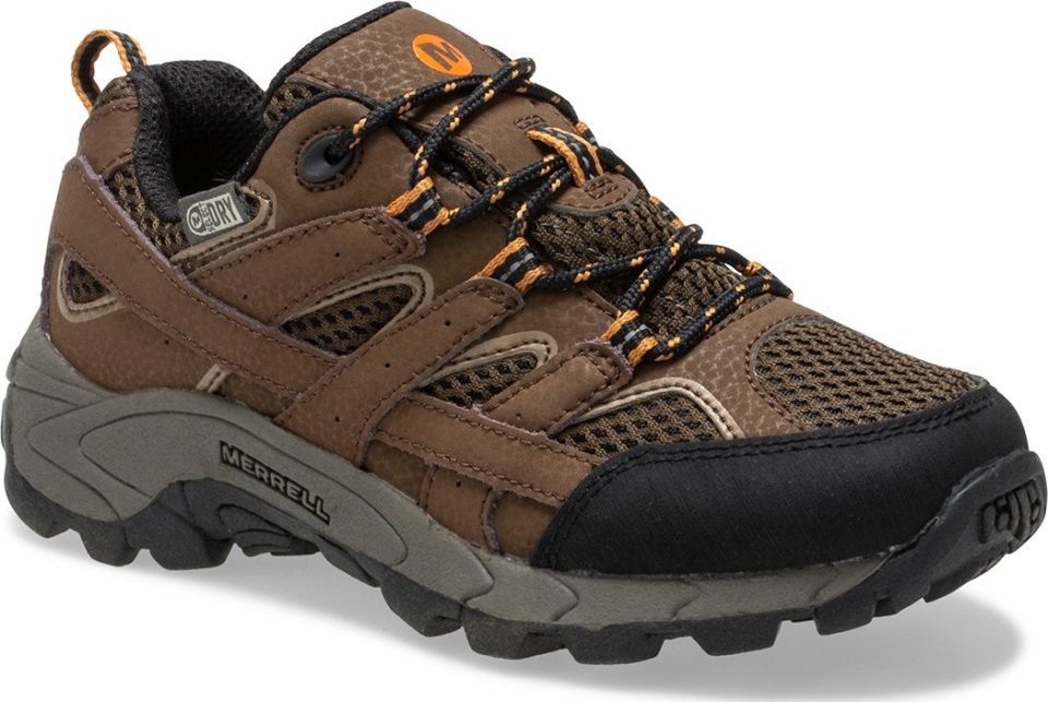 حذاء رياضي موآب 2 من بيج كيدز دانتيل منخفض مقاوم للماء ميريل إيرث