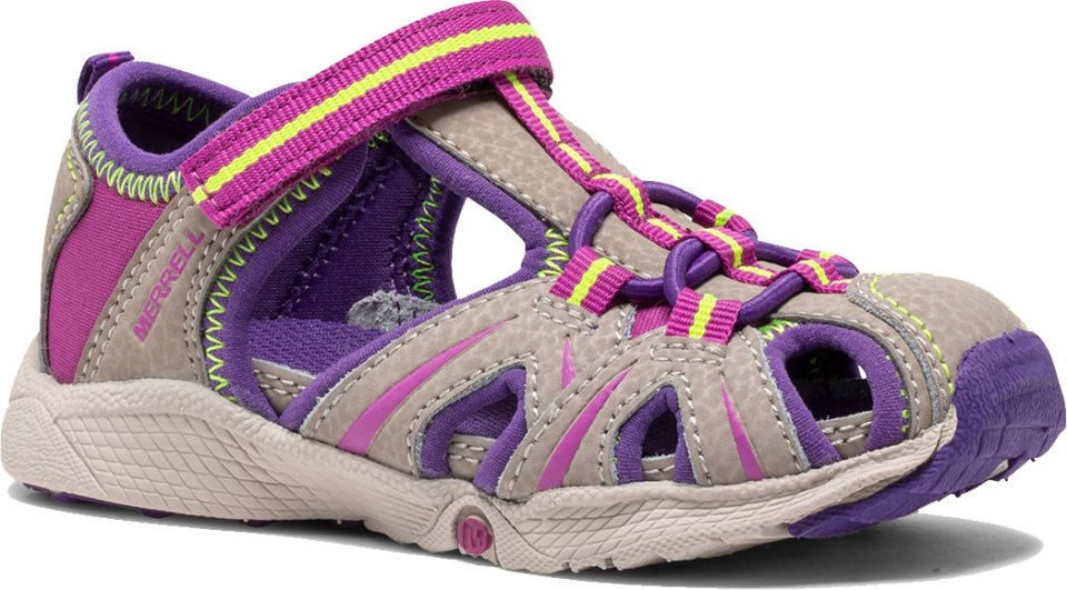 طفل صغير المائية الابن. صندل تان بيربل ميريل