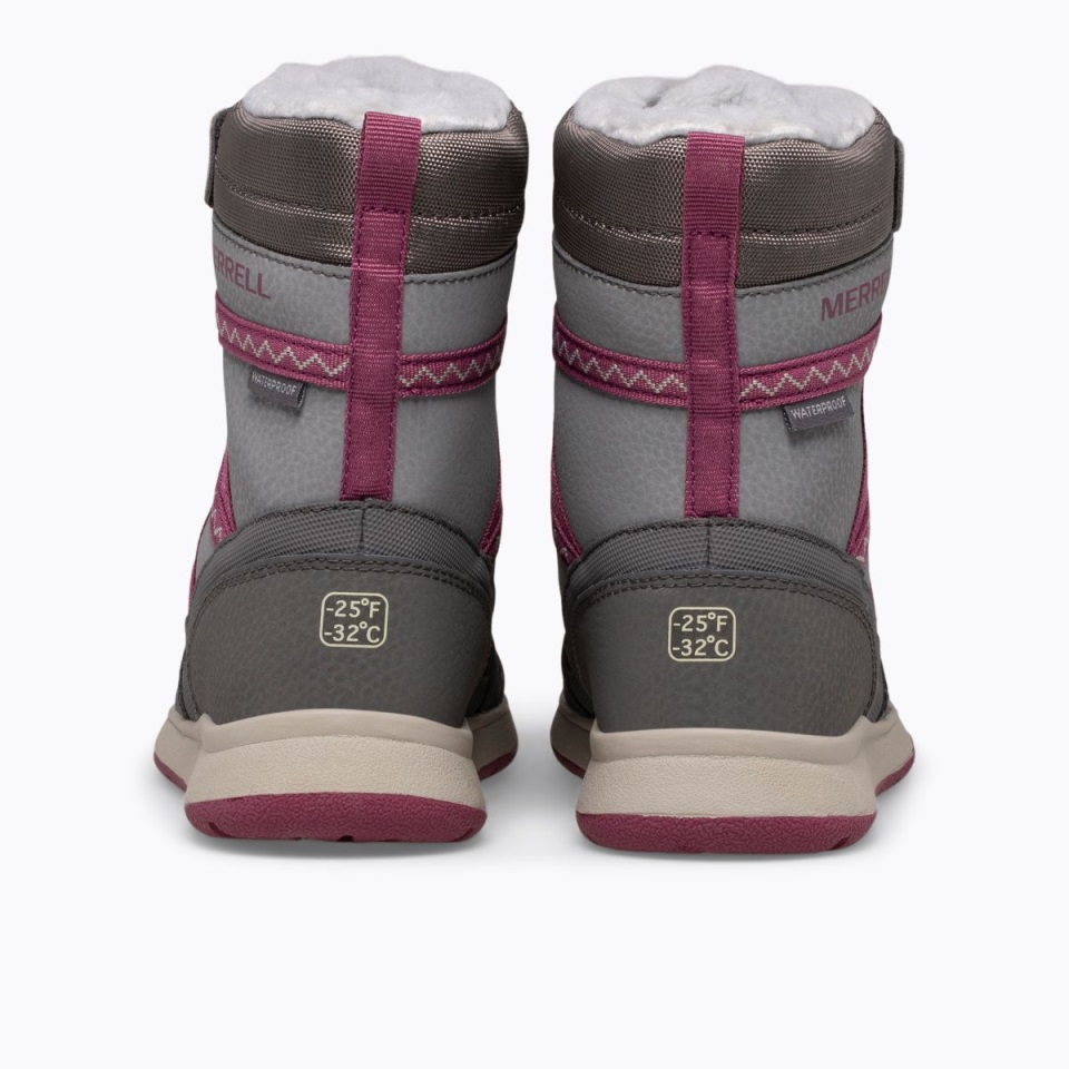 التمهيد المضاد للماء من Little Kid's Snow Crush 2.0 باللون الرمادي بيري ميريل