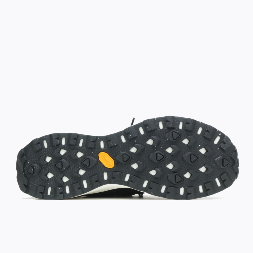 حذاء رياضي دانتيل شروع في عرض عريض أسود أبيض ميريل