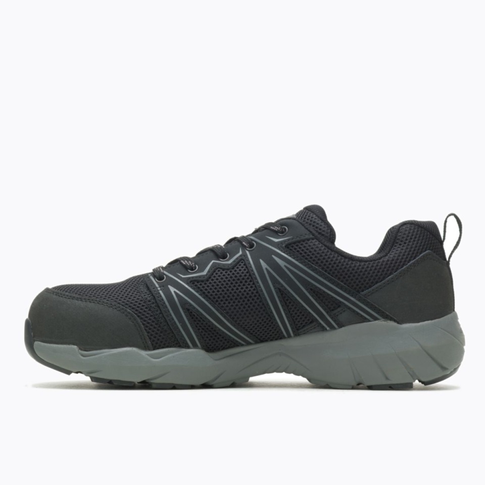 حذاء رجالي Fullbench Superlite مصنوع من خليط معدني Sd + حذاء عمل أسود ميريل