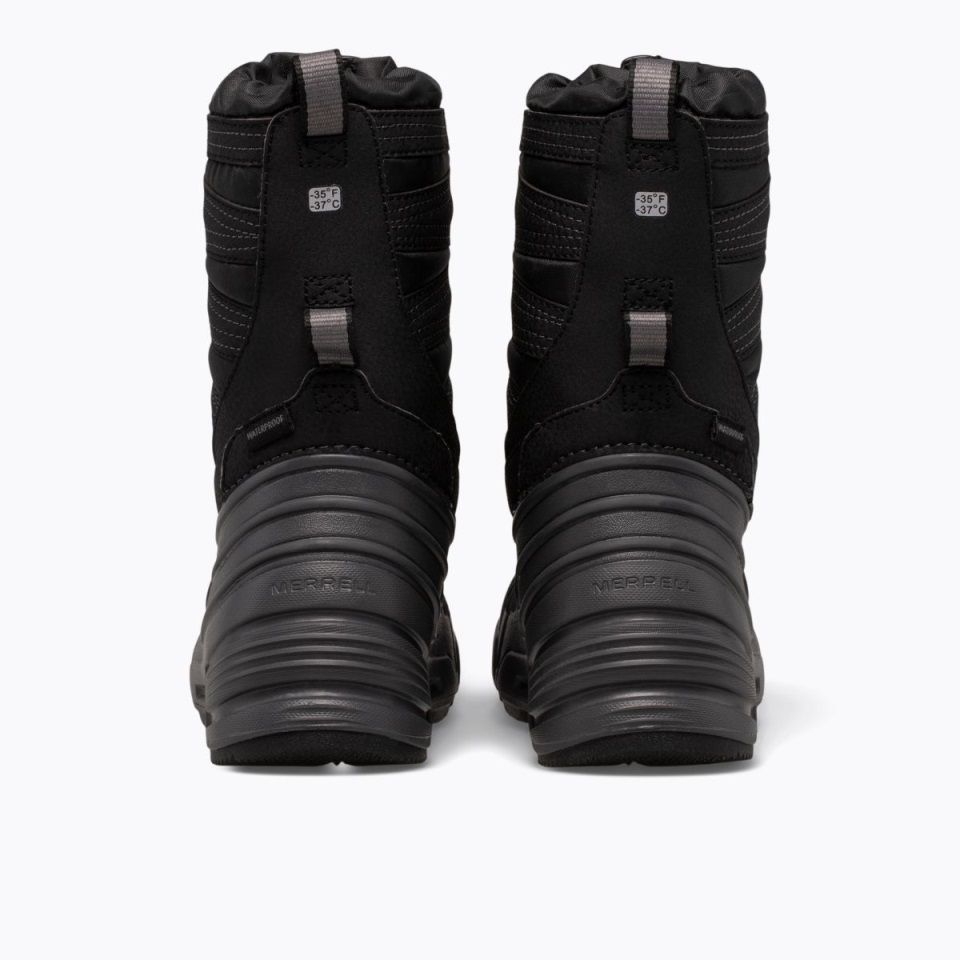 لعبة سنو كويست لايت 3.0 من ميريل بيج كيدز مقاومة للماء أسود رمادي