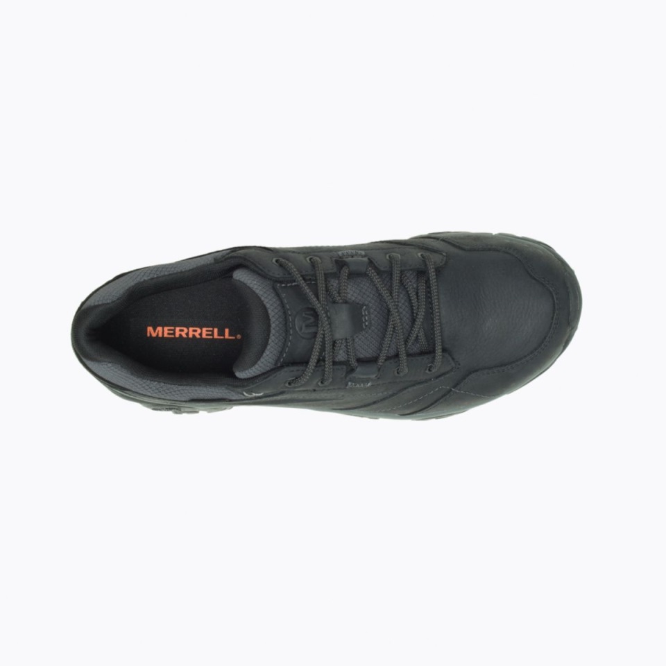 Merrell Black Men Moab Adventure Lace للماء