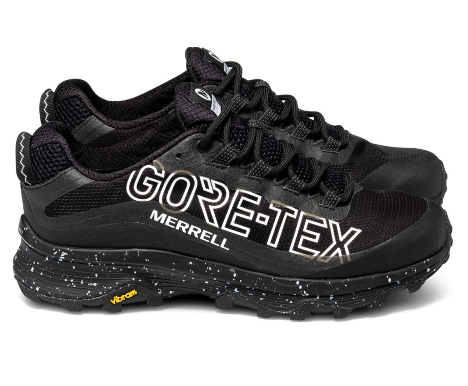 Merrell Black Men Moab Speed Gore-tex Se
