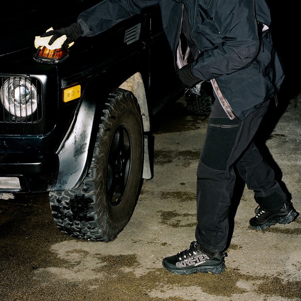 Merrell Black Men Moab Speed Gore-tex Se