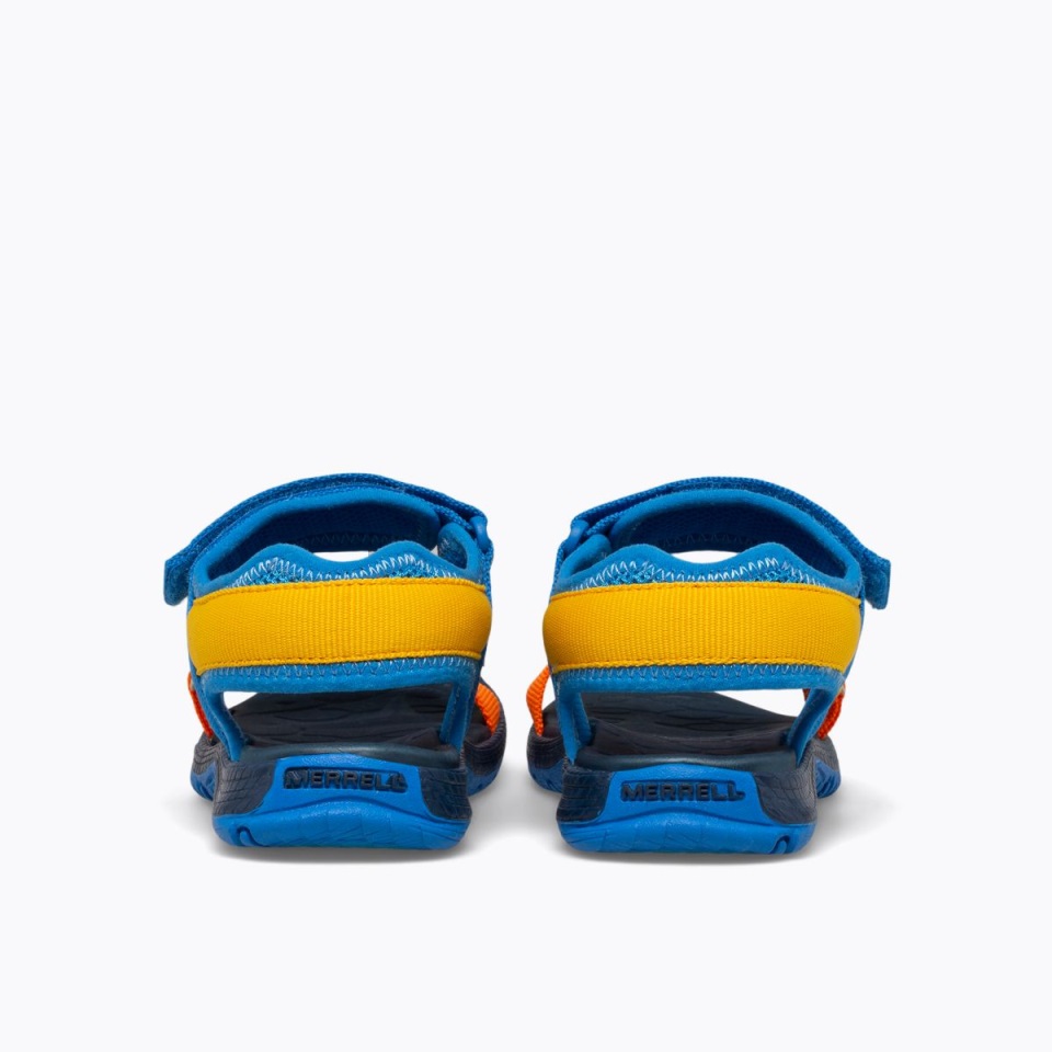 صندل كاهونا ويب أزرق من ميريل للأطفال الصغار