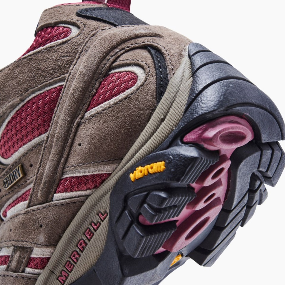Merrell Boulder Blush للسيدات Moab 2 Mid ضد الماء