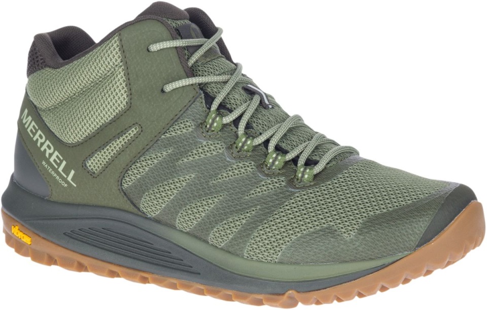 Merrell Lichen Men Nova 2 عرض عريض مقاوم للماء متوسط