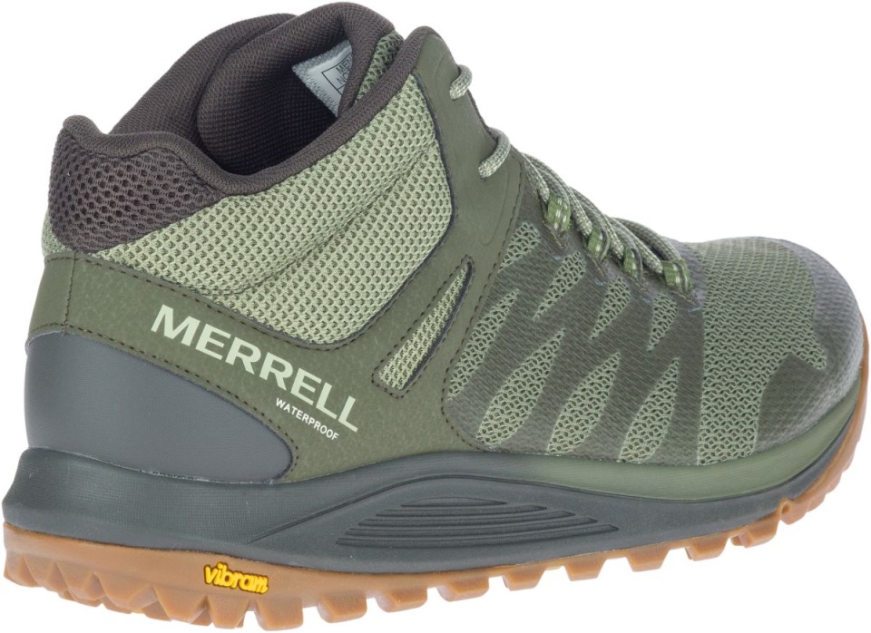 Merrell Lichen Men Nova 2 عرض عريض مقاوم للماء متوسط