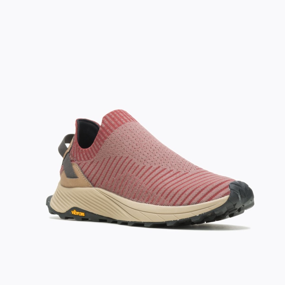 حذاء رياضي رجالي من ميريل إمبارك Moc Brick Tobacco