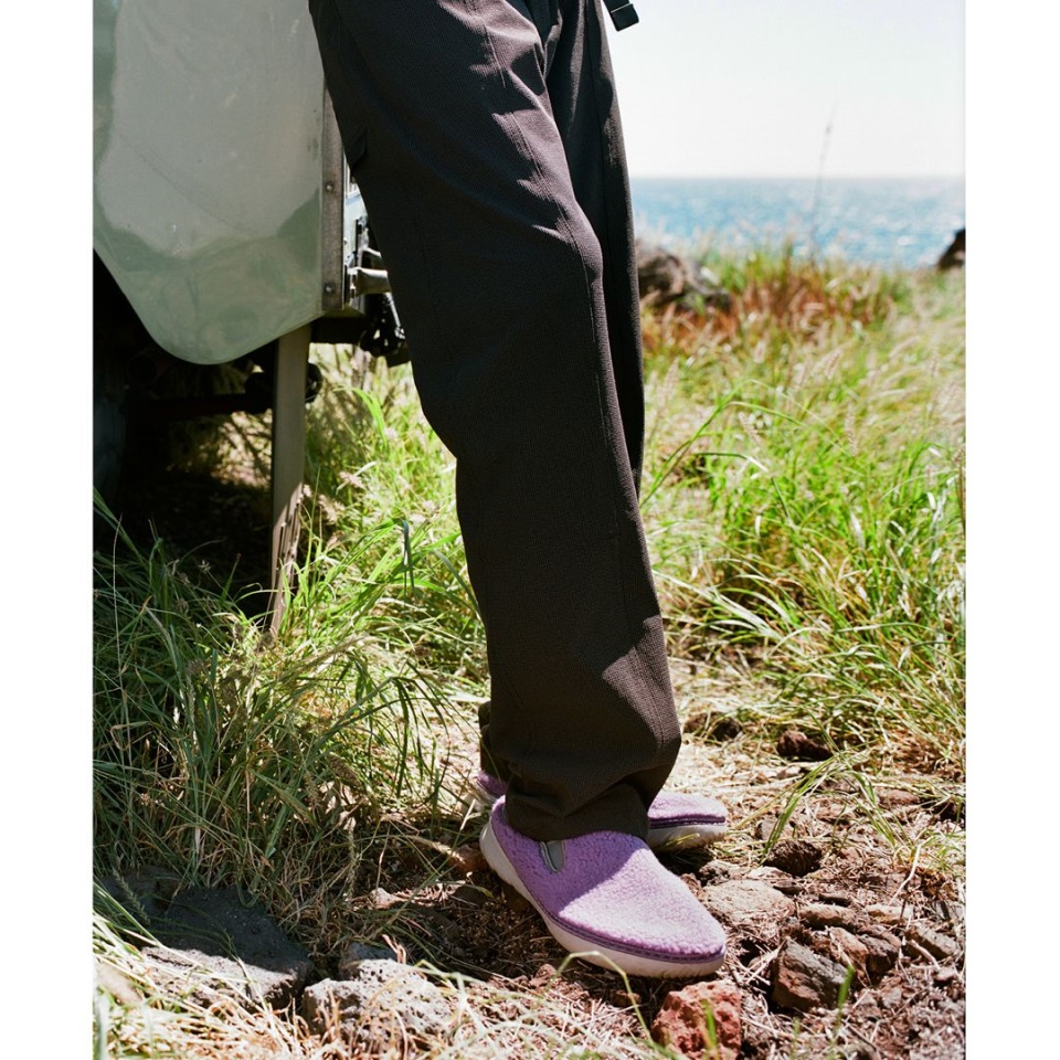 Merrell Men Hut Moc Fleece Plum