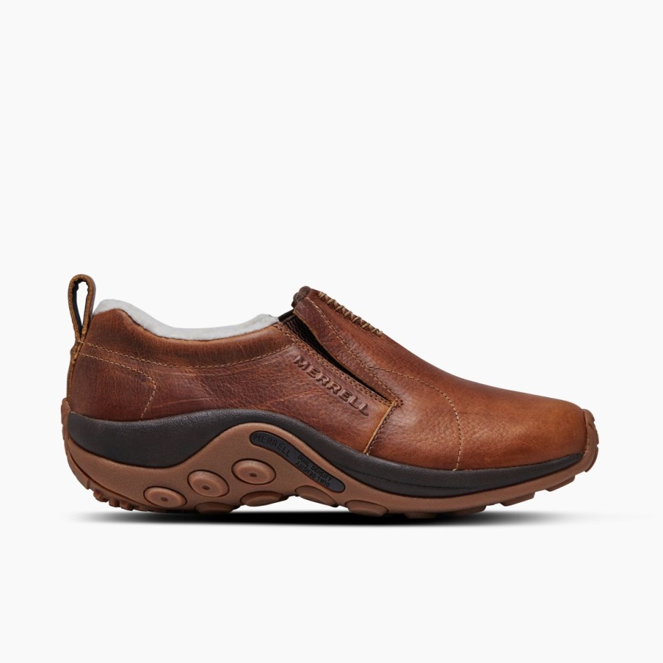 Merrell Men Jungle Moc مصنوع من العنبر المريح
