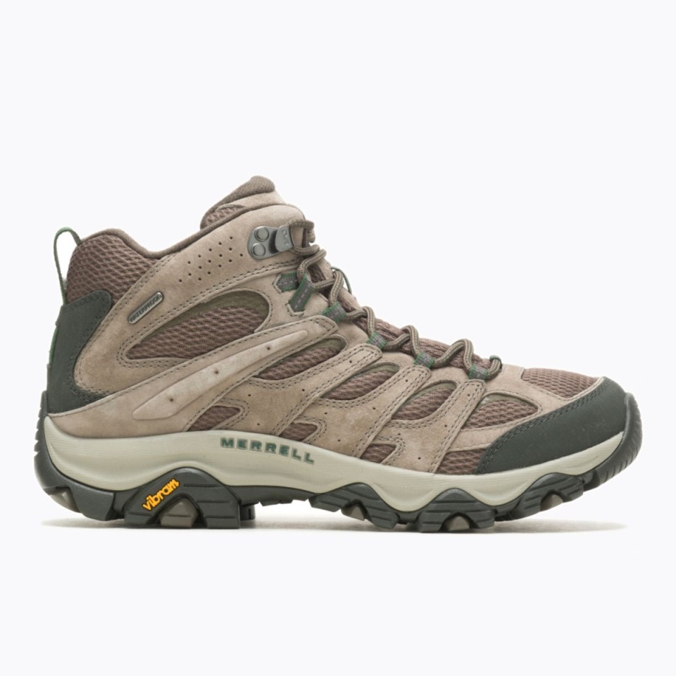 Merrell Men Moab 3 صخرة عرض واسعة مقاومة للماء