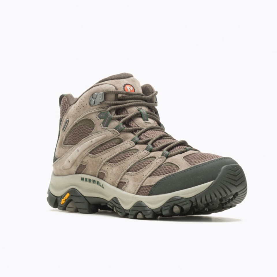 Merrell Men Moab 3 صخرة عرض واسعة مقاومة للماء