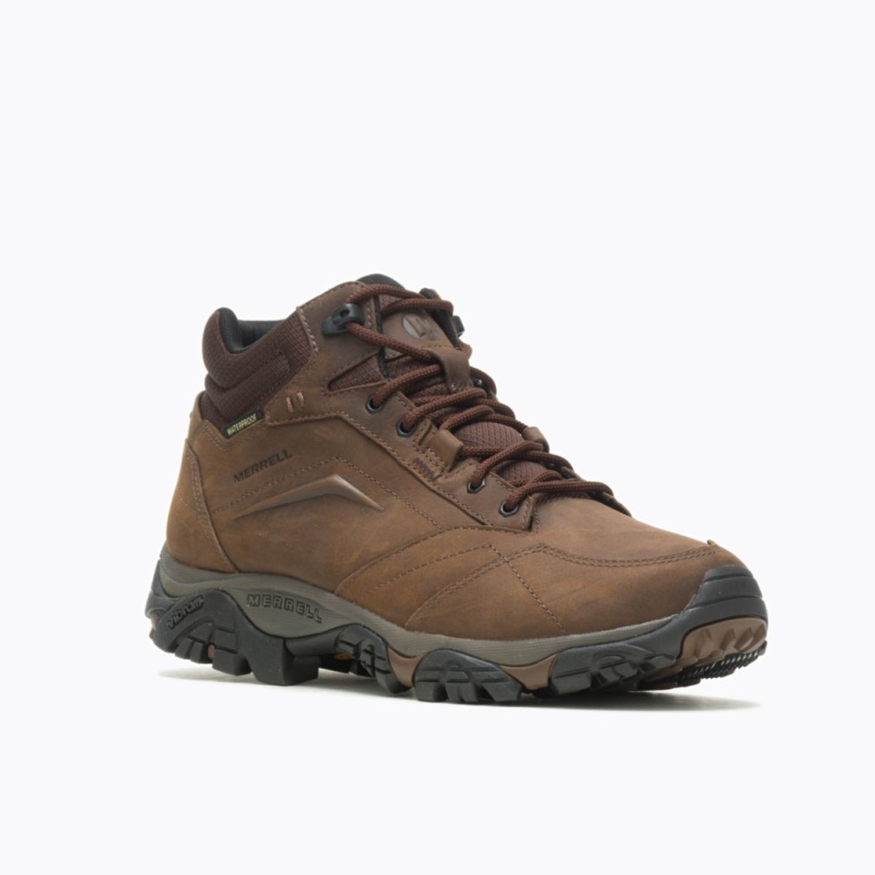 Merrell Men Moab Adventure Mid للماء الظلام الأرض