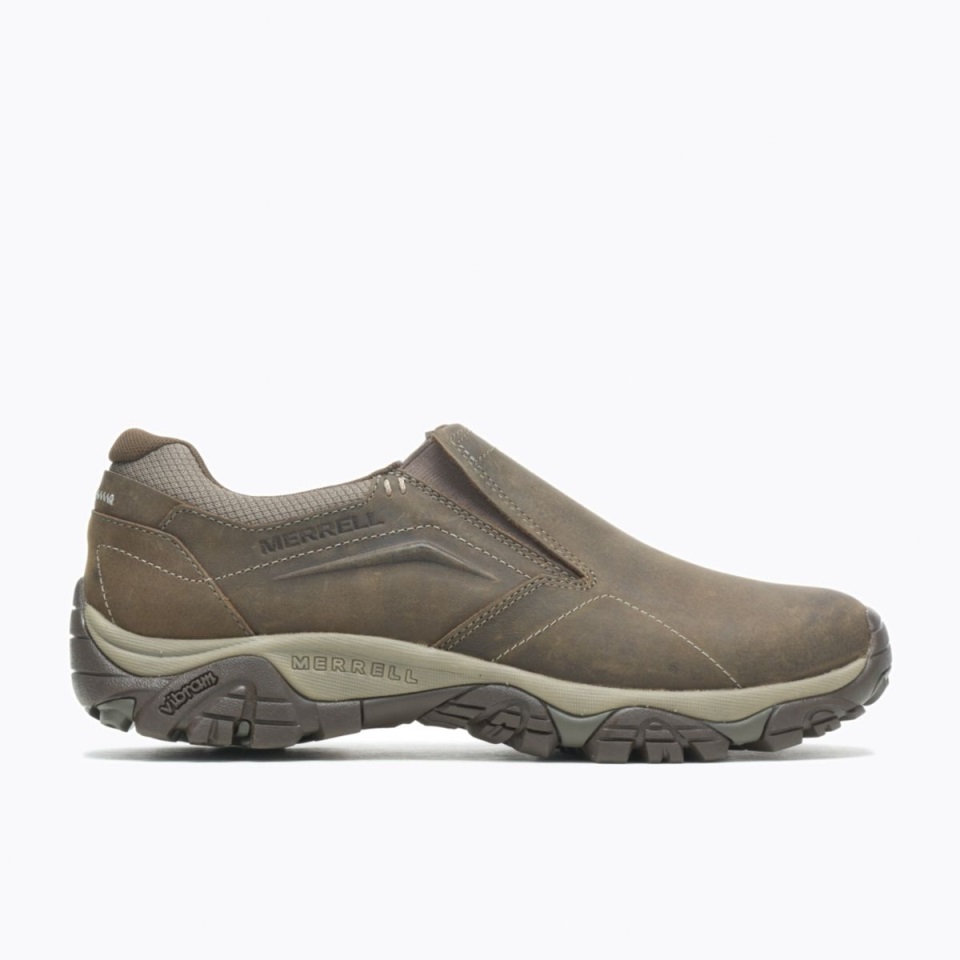 Merrell Men Moab Adventure Moc Wide Width Boulder
