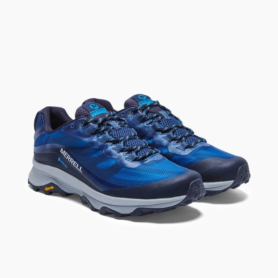 Merrell Men Moab Speed Gore-tex Navy