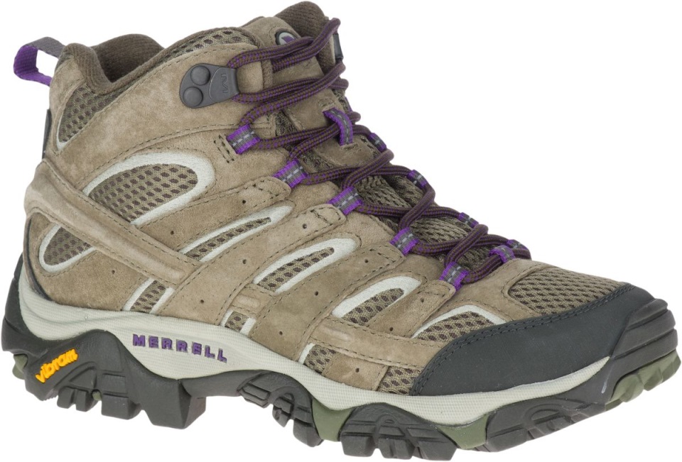 Merrell Women Moab 2 شفاط متوسط ​​زيتوني
