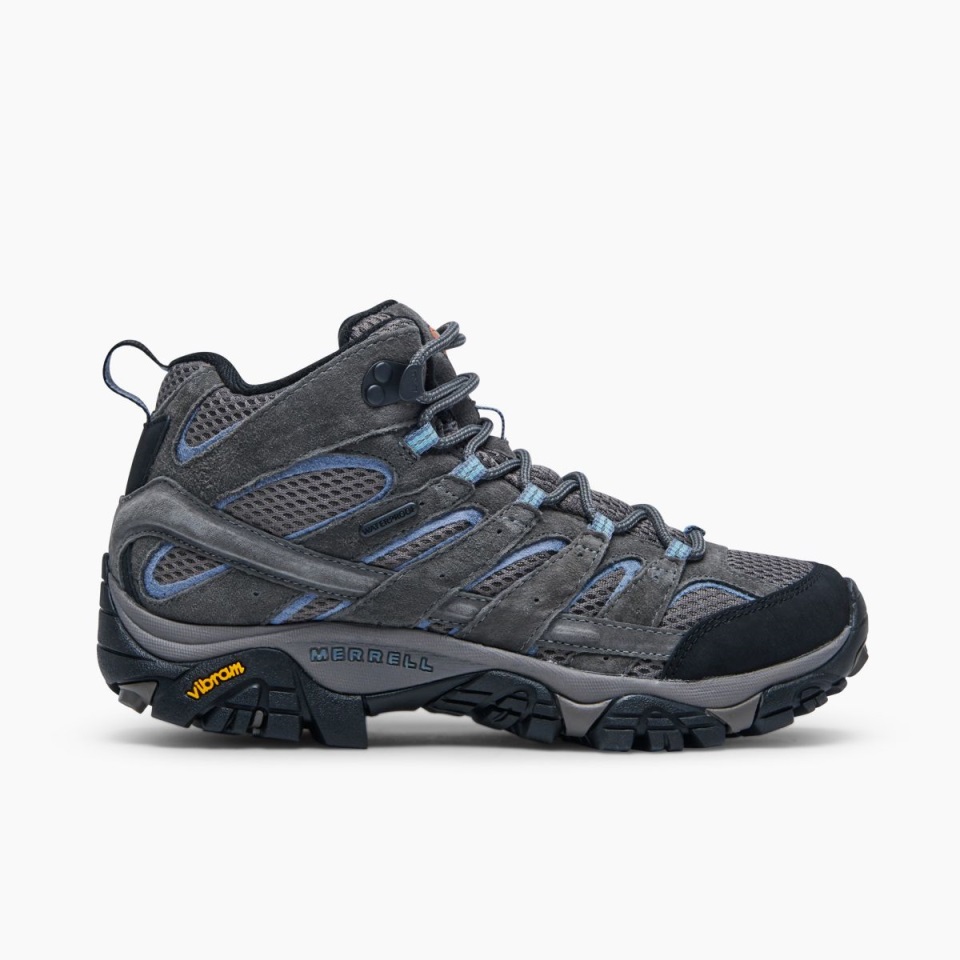 Merrell Women's Moab 2 متوسط ​​عرض عريض مقاوم للماء جرانيت