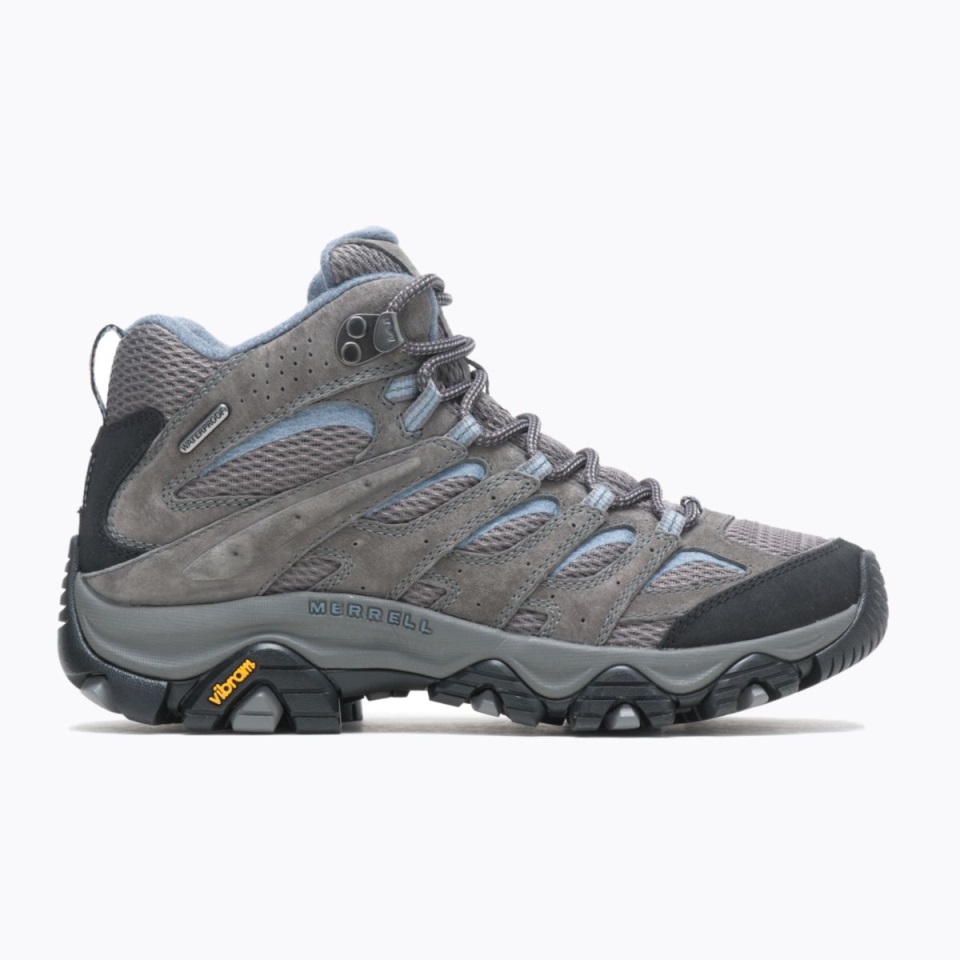 Merrell Women's Moab 3 متوسط ​​عرض عريض مقاوم للماء جرانيت