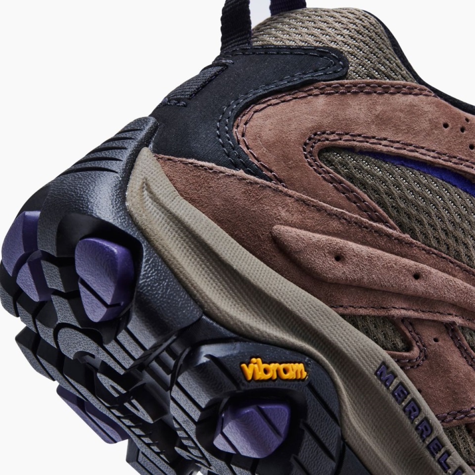 ميريل حريمي موآب 3 عرض متوسط ​​عرض عريض بنفسجي غامق