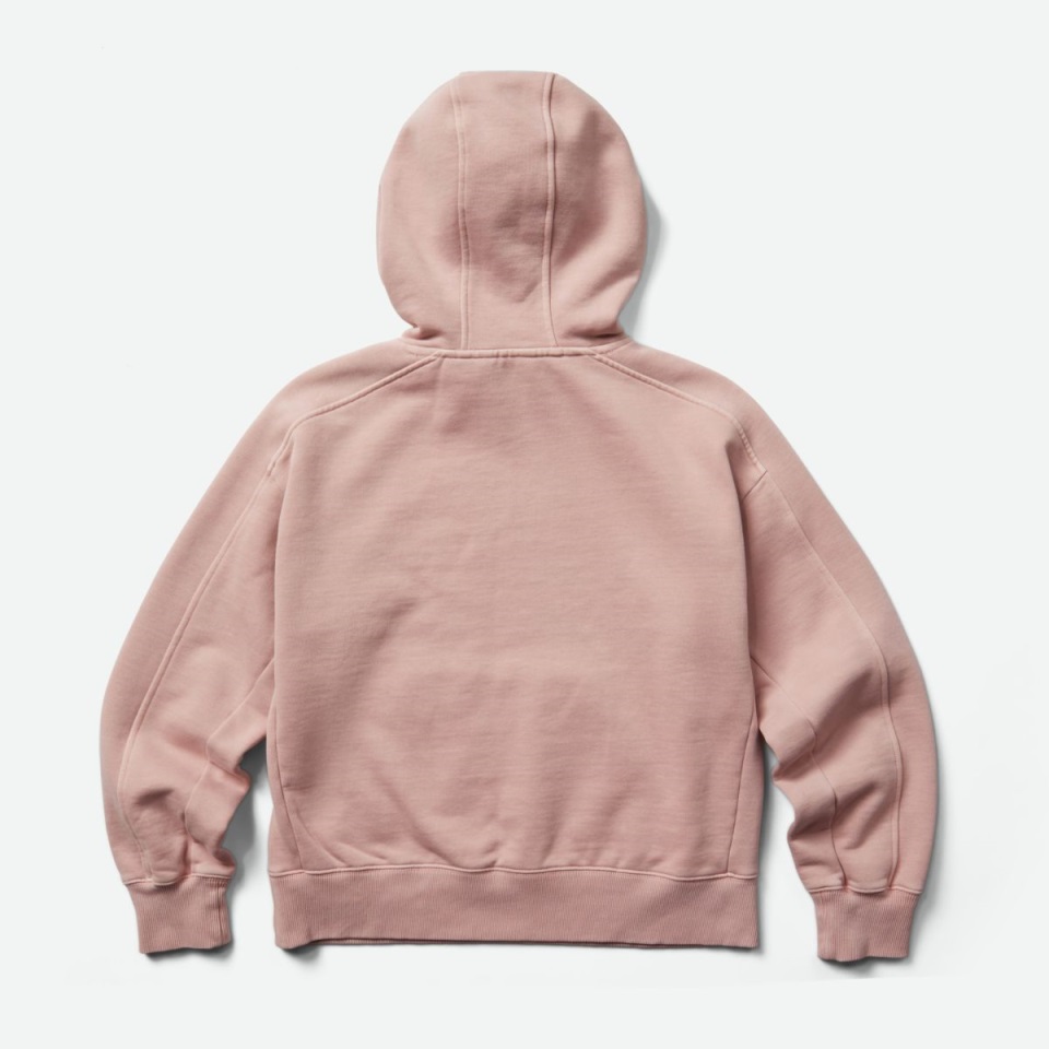 كنزة صوفية للسيدات من ميريل بقلنسوة وردة دخان