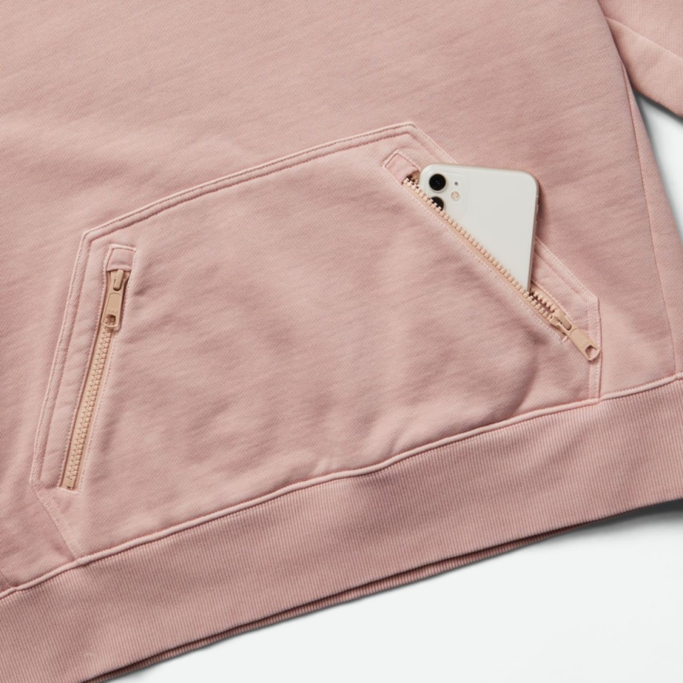 كنزة صوفية للسيدات من ميريل بقلنسوة وردة دخان