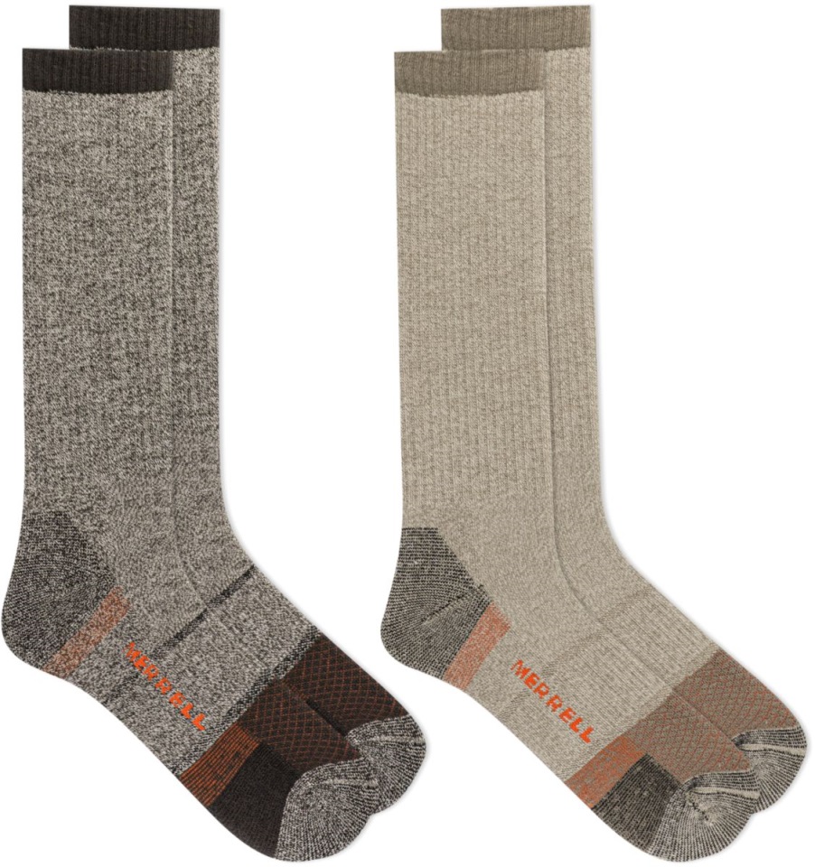 طاقم اصبع القدم الصلب المتين - عبوة من قطعتين باللون البني مثل ميريل