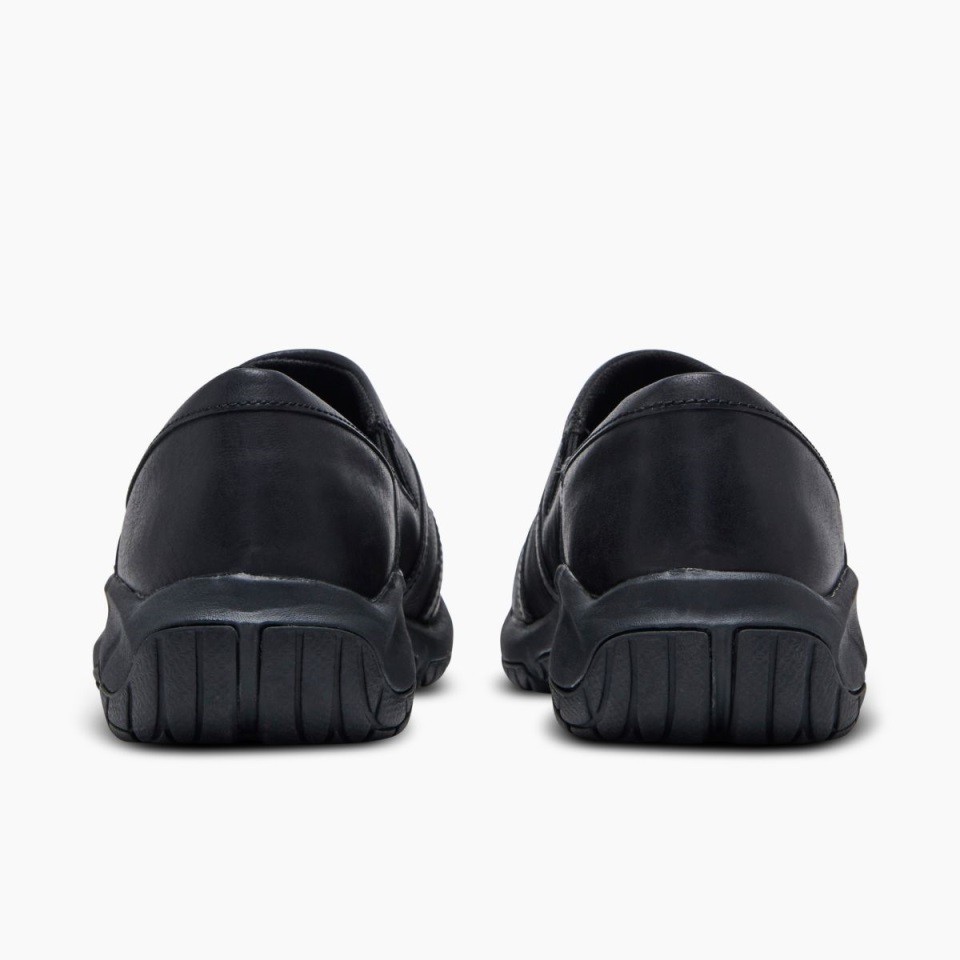 للنساء من الجلد Encore Moc 4 عرض واسع ميريل أسود