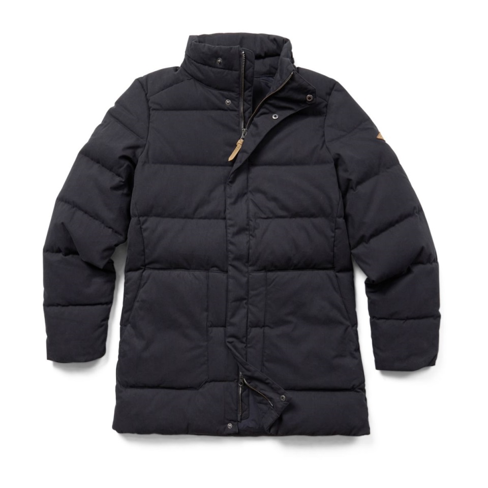 جاكيت باركا ميريل قطن للنساء من تيرين - أسود